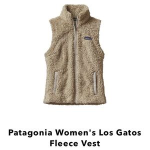 Patagonia Las Gatos fleece vest el cap khaki